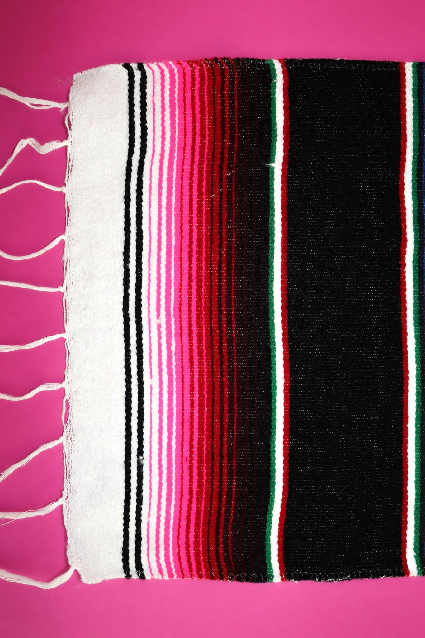 Southwestern Mexican Serape Multicolor 68" Table Runner