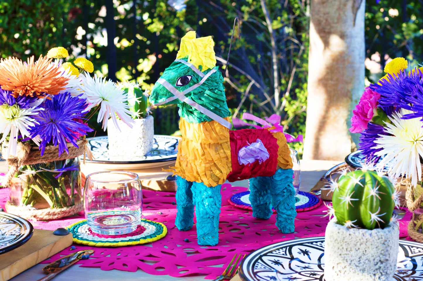 Mexican burro piñata