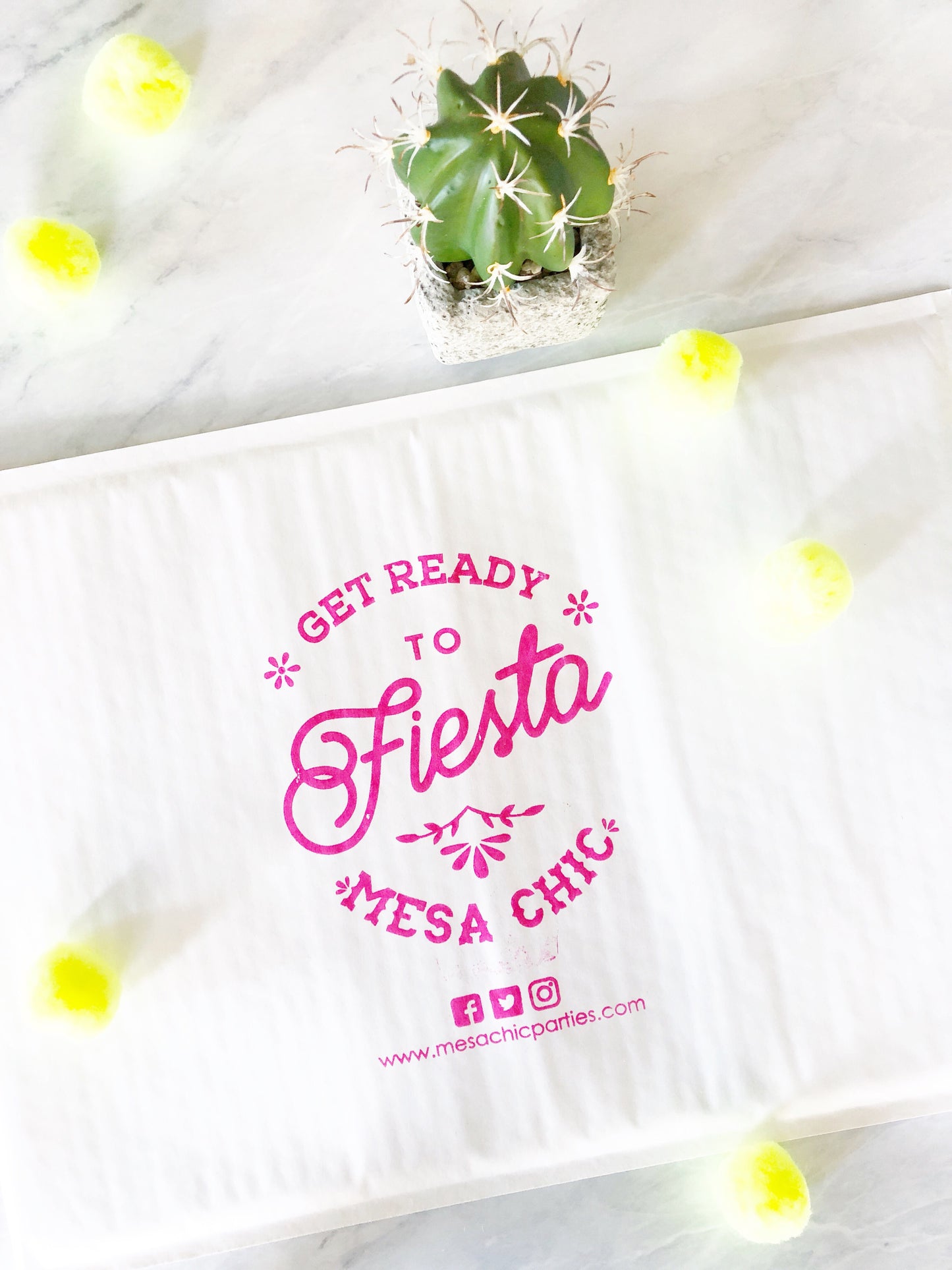 Tissue placemats Mexican Papel Picado, Set of 4