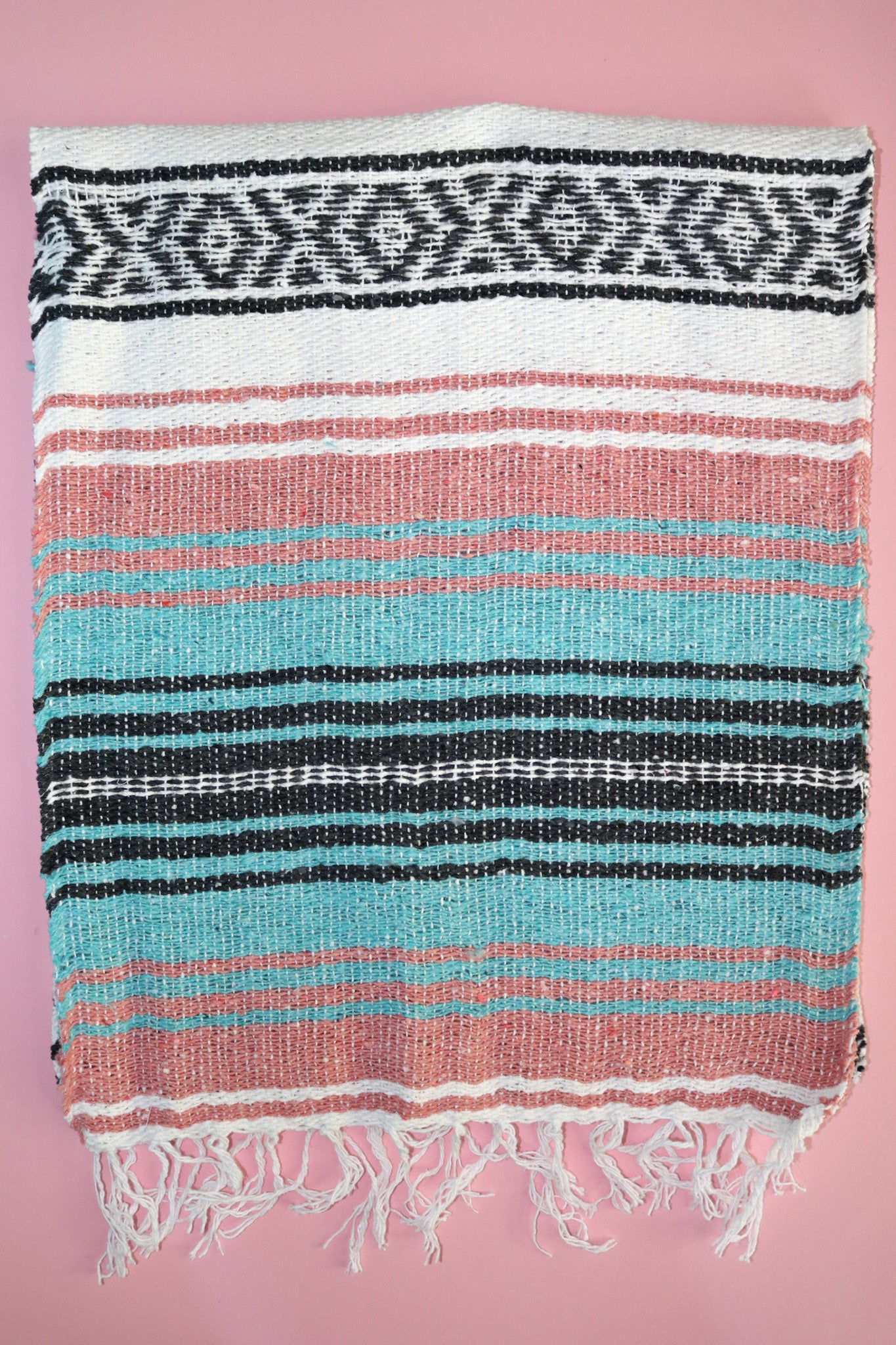 Mexican Falsa Table Runner pastel colors