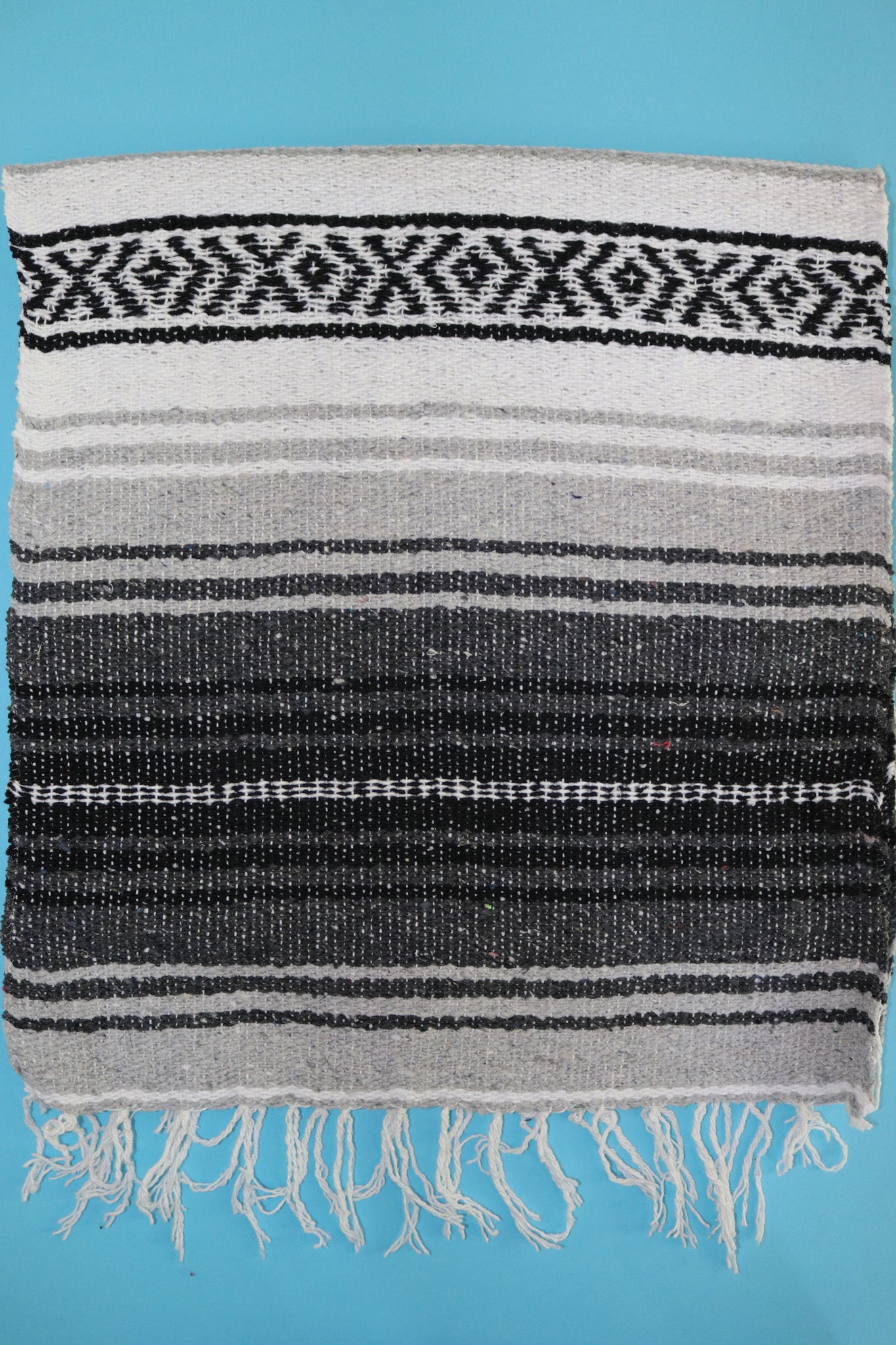 Mexican Falsa Table Runner Grey