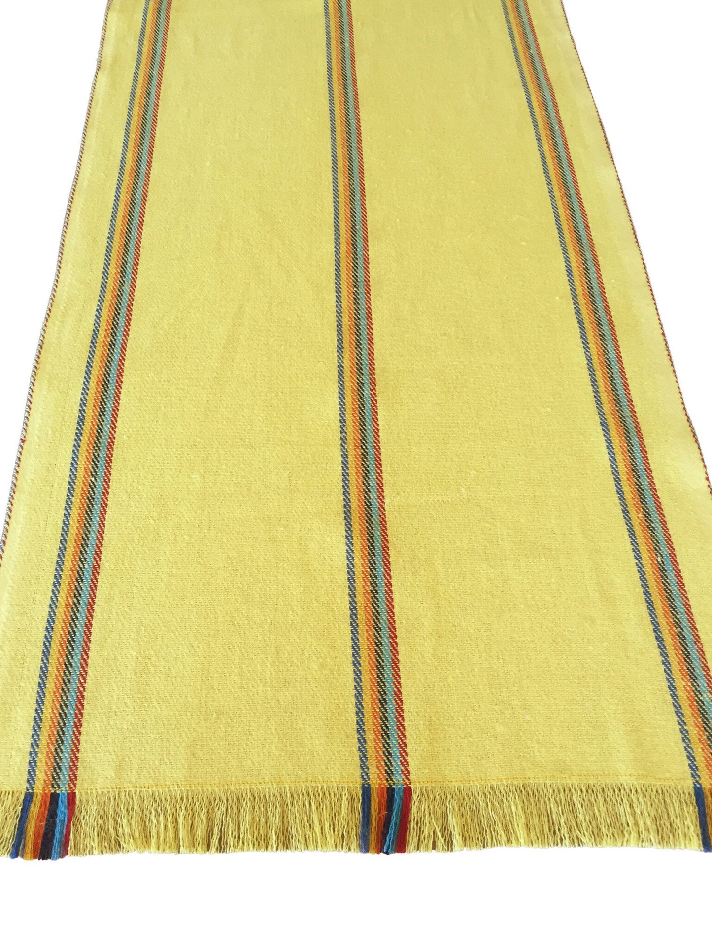 Mexican yellow jerga table runner - MesaChic - 1