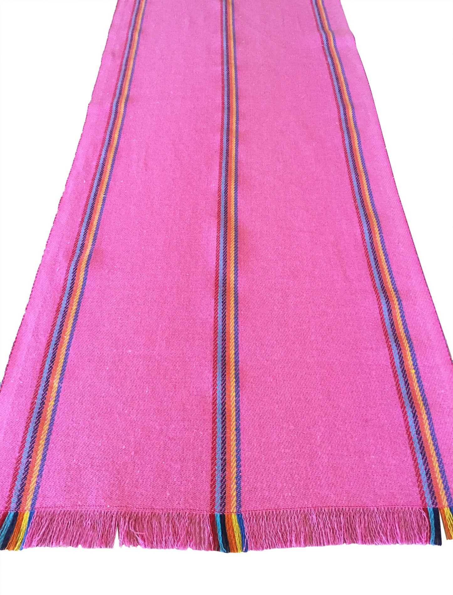 Mexican pink jerga table runner - MesaChic - 1