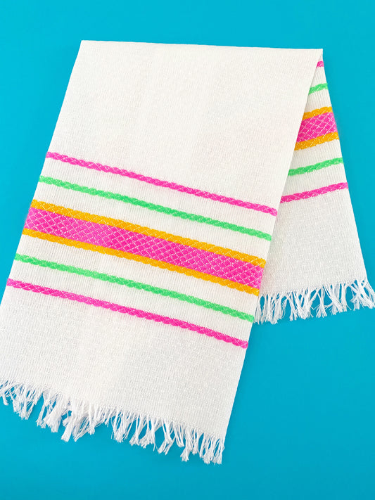 Dish towels- pink accent