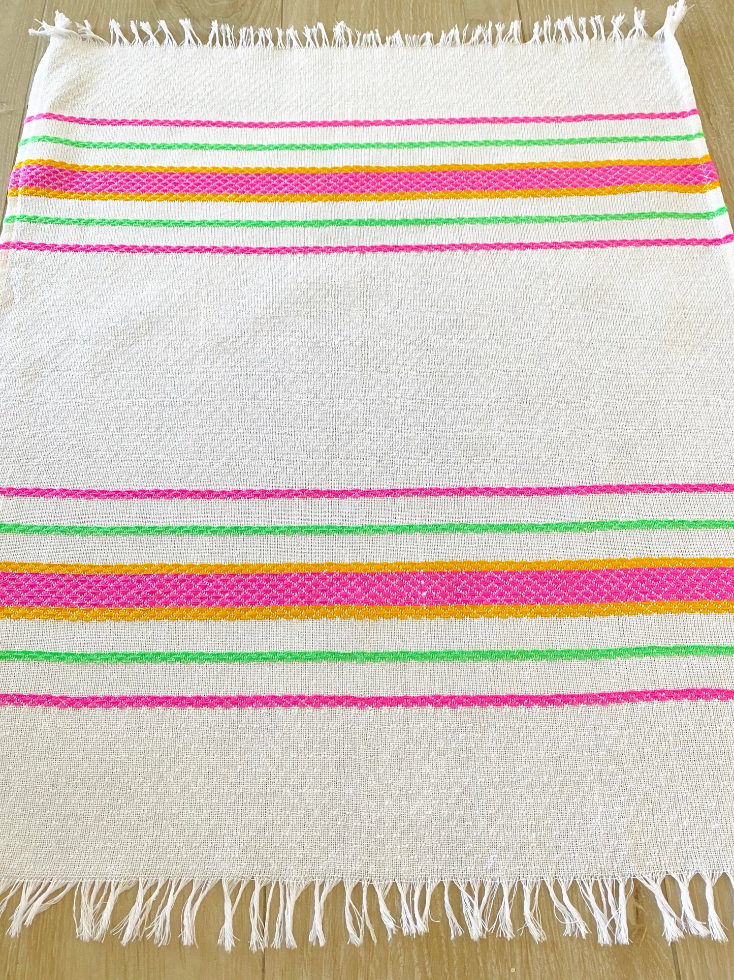 Dish towels- pink accent