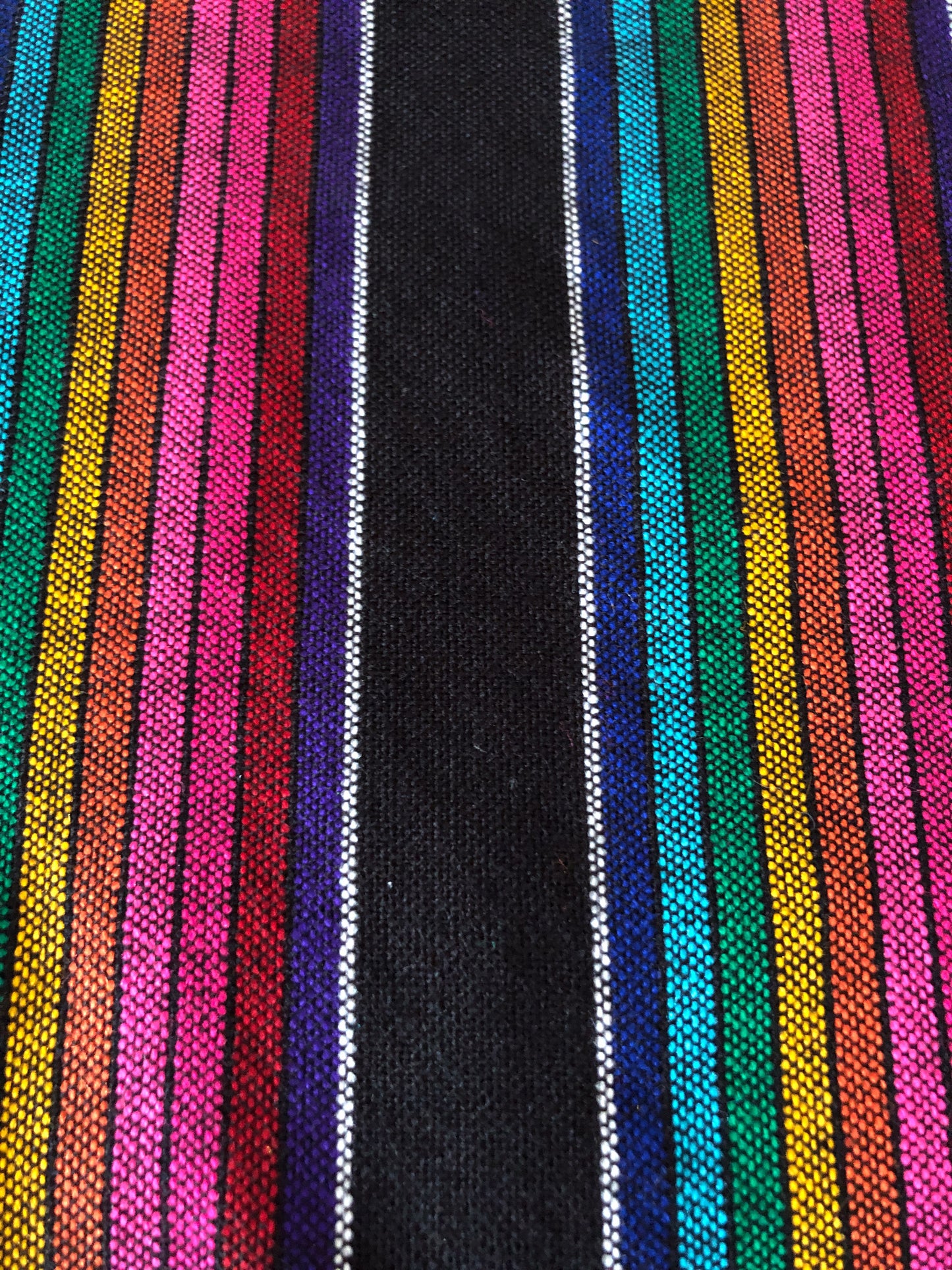Mexican striped Table Runner - wide stripe