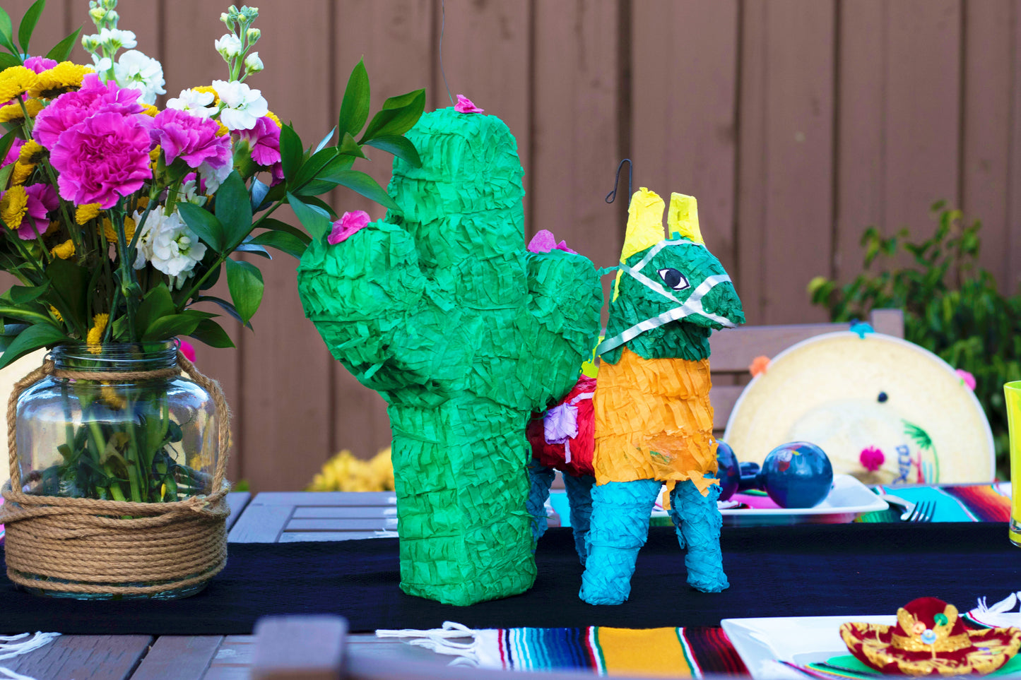 Mexican cactus piñata