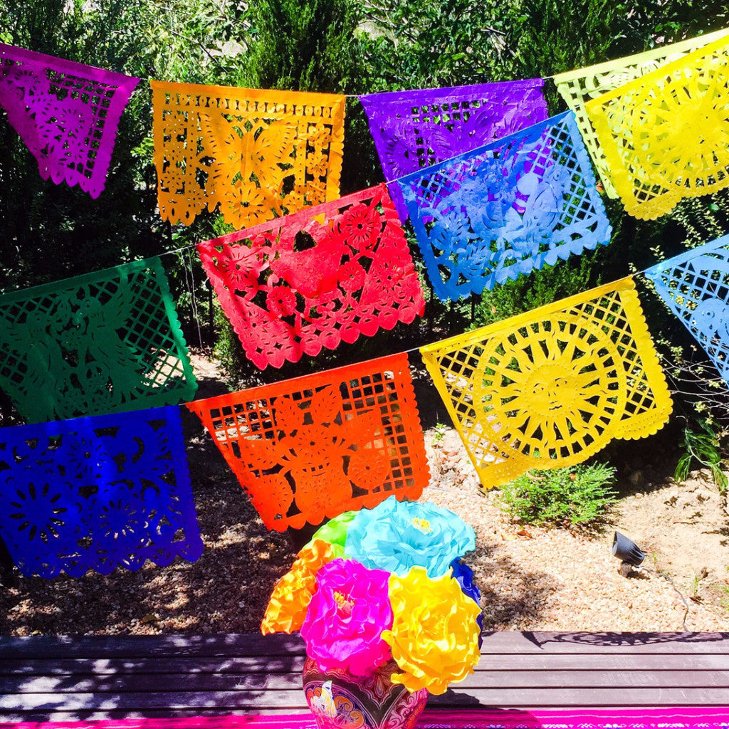 Papel Picado Mexican Banner. Large - MesaChic - 4