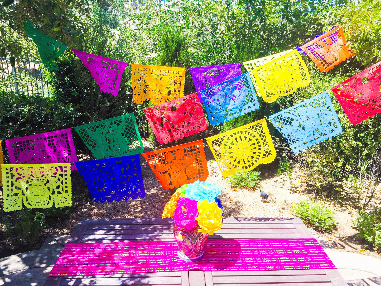 Papel Picado Mexican Banner. Large - MesaChic - 1