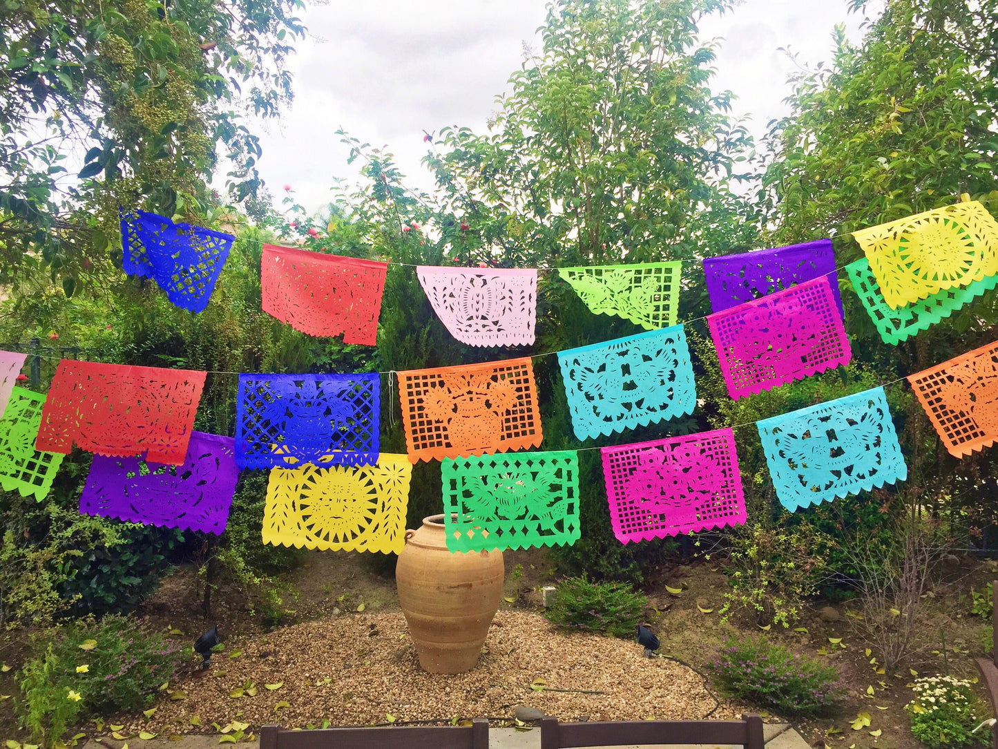 Papel Picado Mexican Banner. Medium - MesaChic - 1