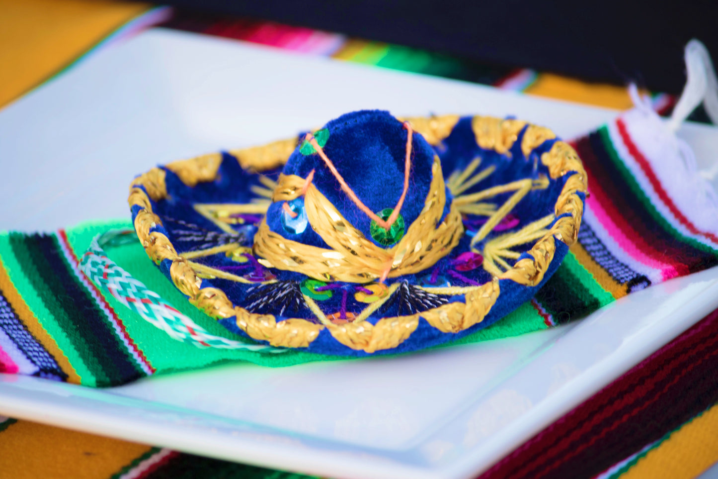 Mexican Mini Sombrero 4" traditional hat